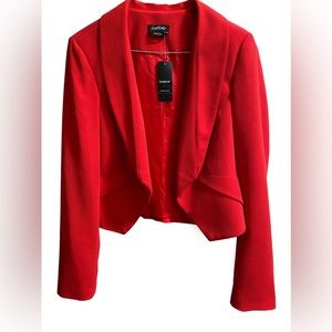 Red Bebe Blazer. Size 8 with tags